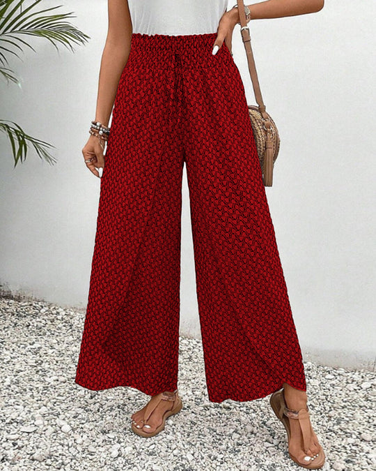 Sapphira | Pantalon large imprimé pour femme