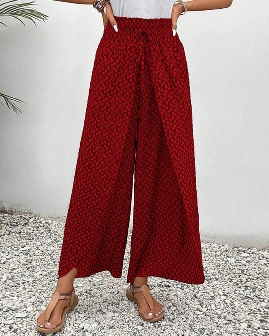 Sapphira | Pantalon large imprimé pour femme
