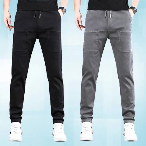 Multipants – Pantalon Cargo Extensible À Haute Élasticité, Multi-Poches Et Durable