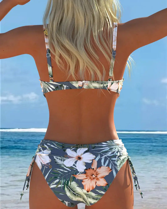 Bikini Deux-Pièces Imprimé – Élégant