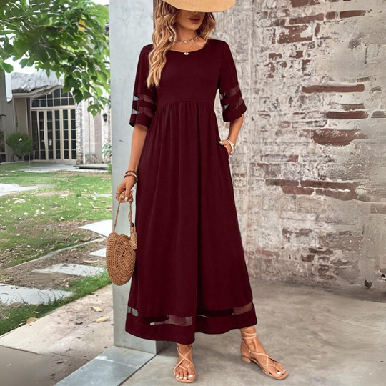 Beth | Robe Midi Flatteuse et Affinante
