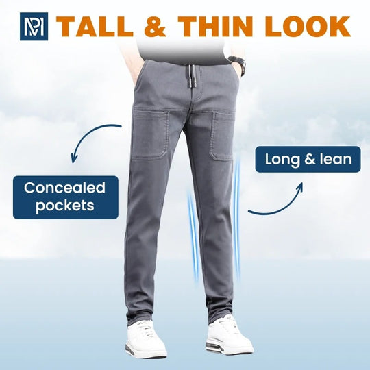 Multipants – Pantalon Cargo Extensible À Haute Élasticité, Multi-Poches Et Durable