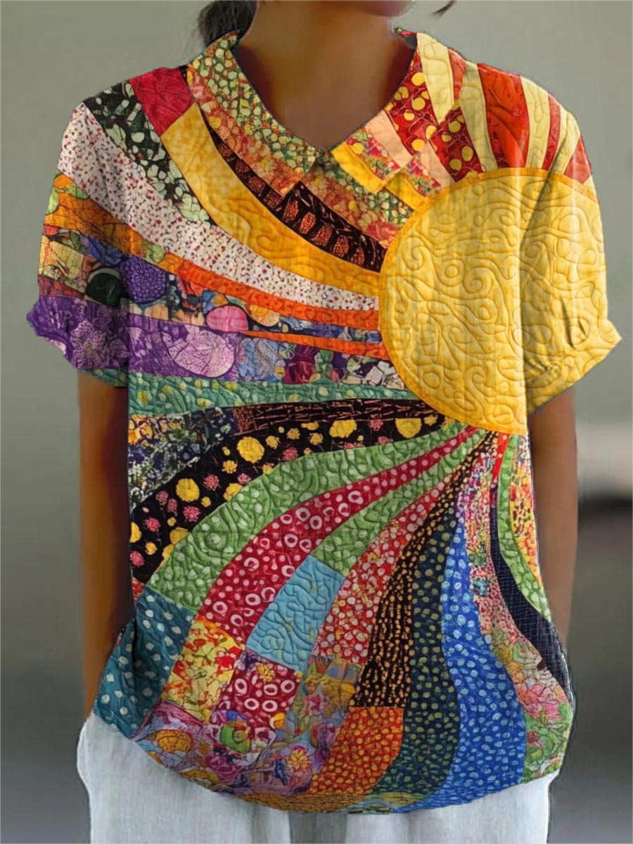Maine | Chemise Patchwork Soleil