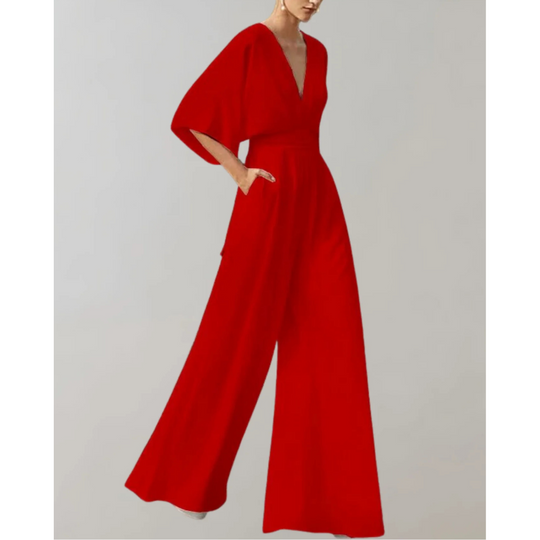 Azeneth | Combinaison Ajustée en Tissu Doux pour Femme