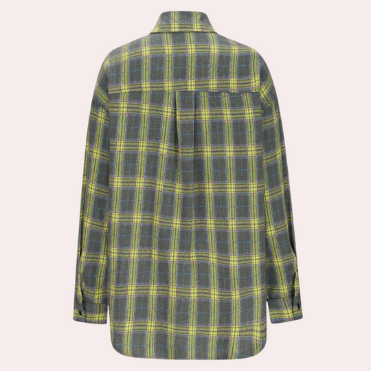 Billie | Chemise à manches longues à carreaux pour femmes