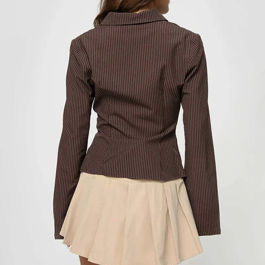 Odetta | Blouse à basque avec silhouette chic pour femme