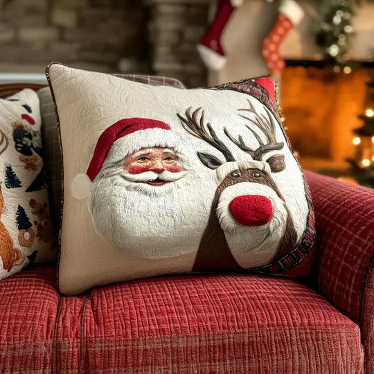 Housse de Coussin Rembourrée - Veillée Glacée