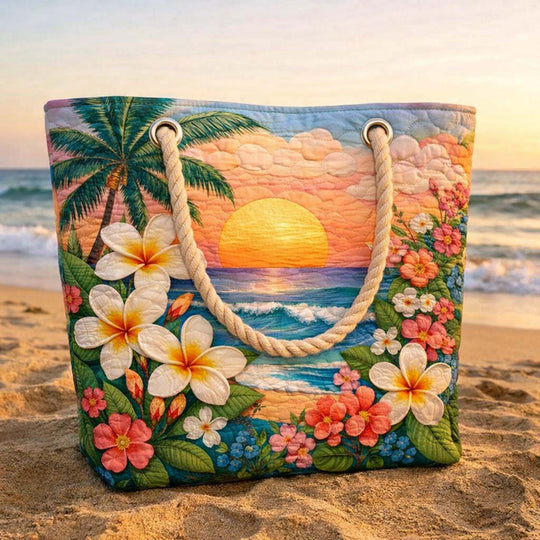 Sac de Plage Fait Main | Brise Tropicale