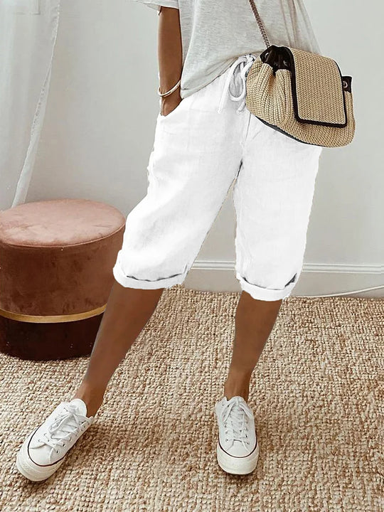 Calypso | Pantalon court à cordon