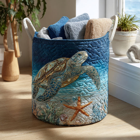 Panier Douillet en Tortue | Panier Fait Main