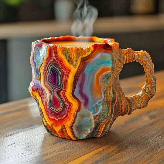Mugs en Café Minéral Infusé de Cristaux
