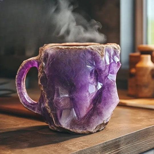 Mugs en Café Minéral Infusé de Cristaux