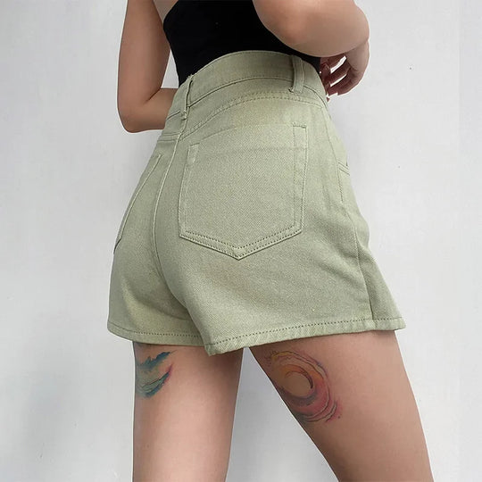 Leila | Jupe Mini Classique Taille Haute pour Femme