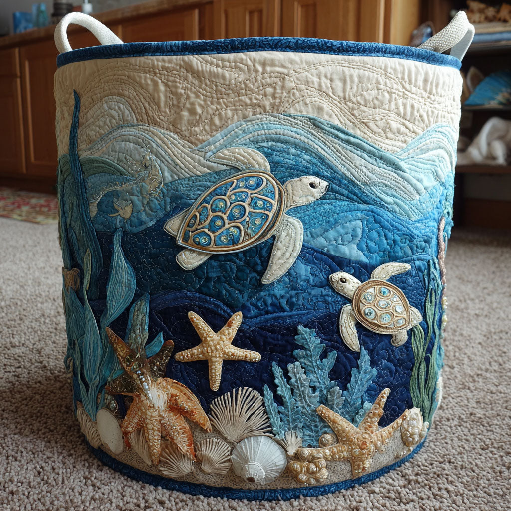 Panier Douillet en Tortue | Panier Fait Main