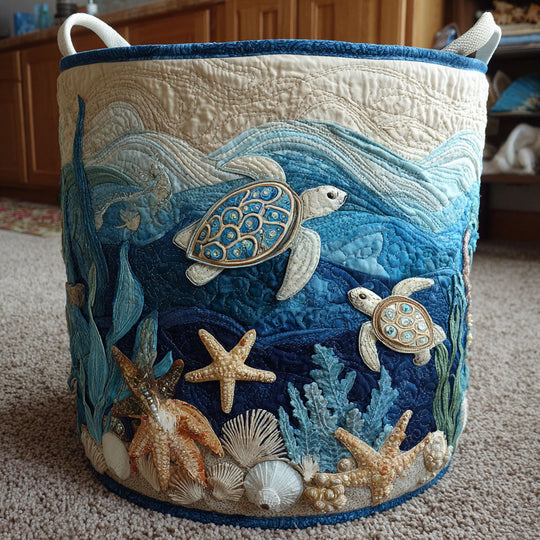Panier Douillet en Tortue | Panier Fait Main