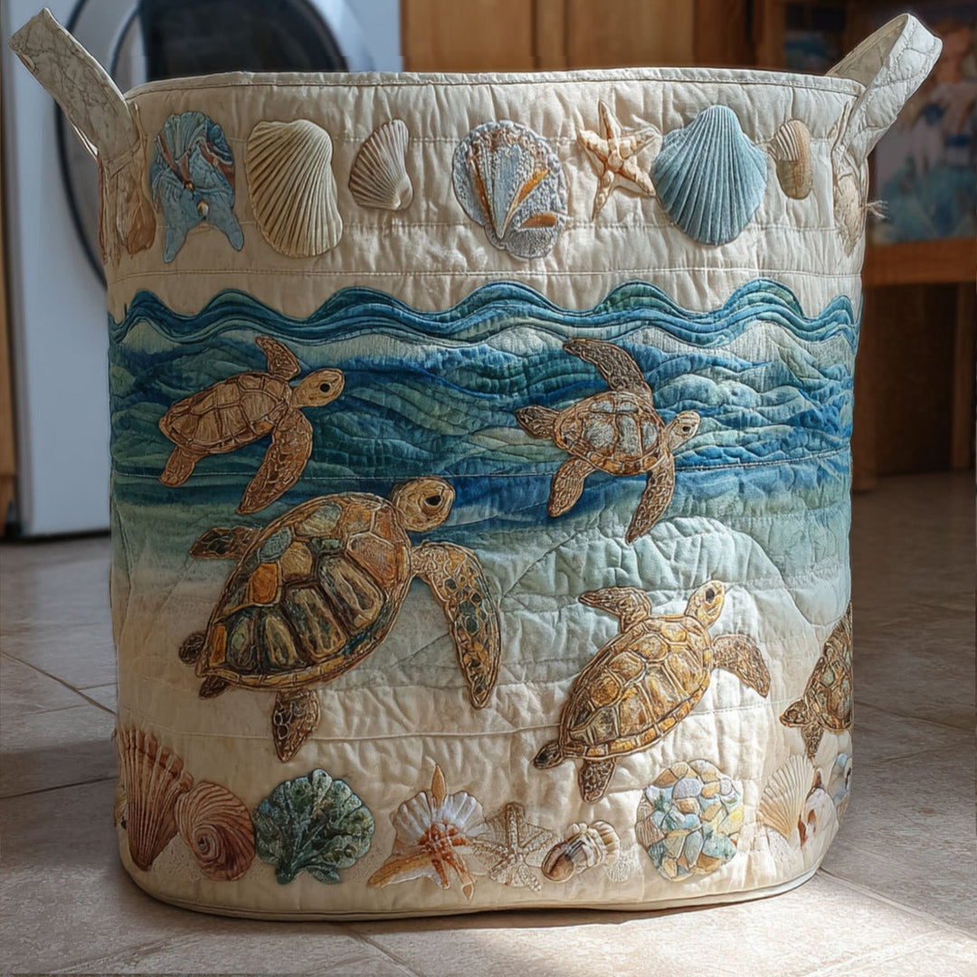 Panier Douillet en Tortue | Panier Fait Main