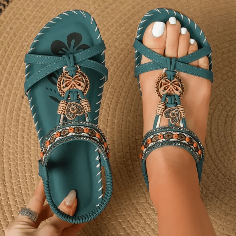 Sandales bohémiennes Confort Élina