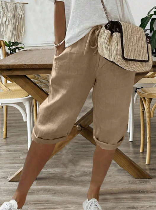 Calypso | Pantalon court à cordon