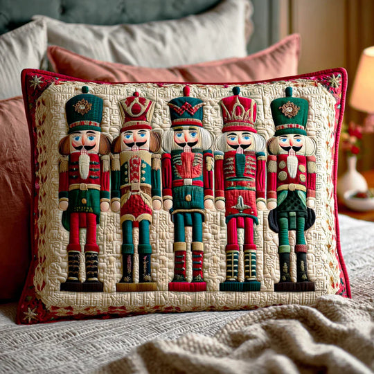 Housse de Coussin Rembourrée - Défilé de Casse-Noisette