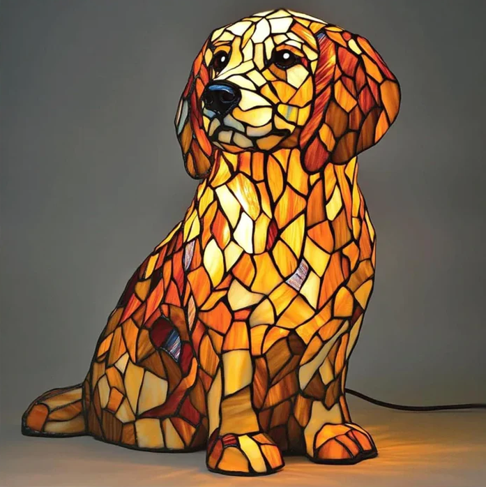 Figurine de Retriever Doré Spirituel Lily